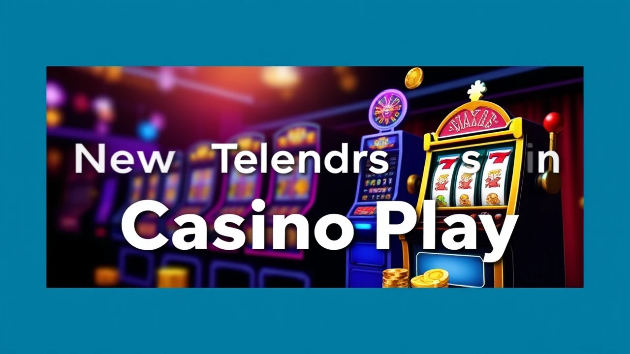 Uncovering the Newest Trends in Casino Machine Play